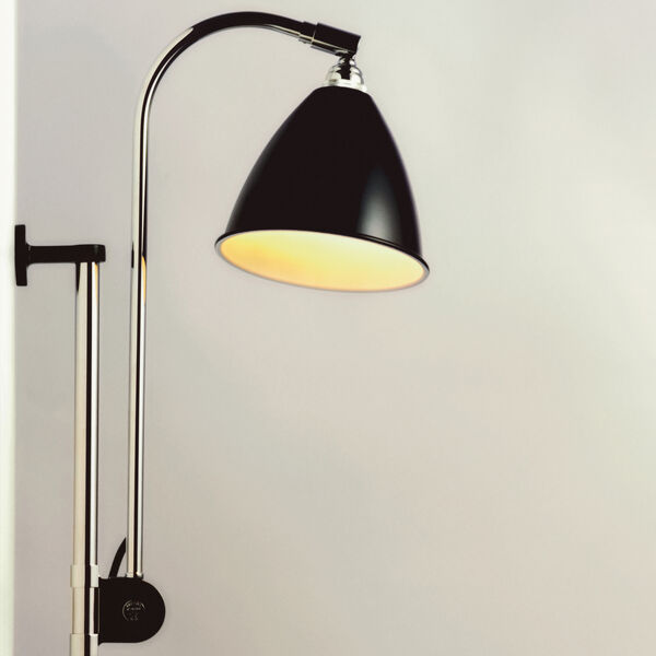 Bestlite BL5 Wall Lamp, black semi matt/chrome, GUBI