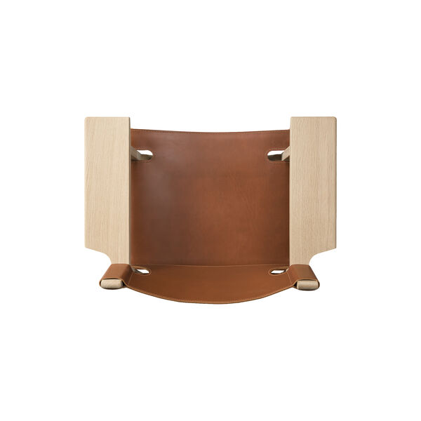 2226 Den Spanske Stol, cognac/s&aelig;bebehandlet eg, Fredericia Furniture