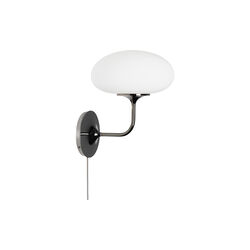 Stemlite Wall Lamp, black chrome, GUBI
