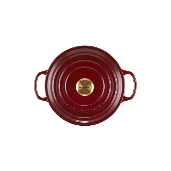 Signature rund gryde &Oslash; 20 cm, garnet, Le Creuset