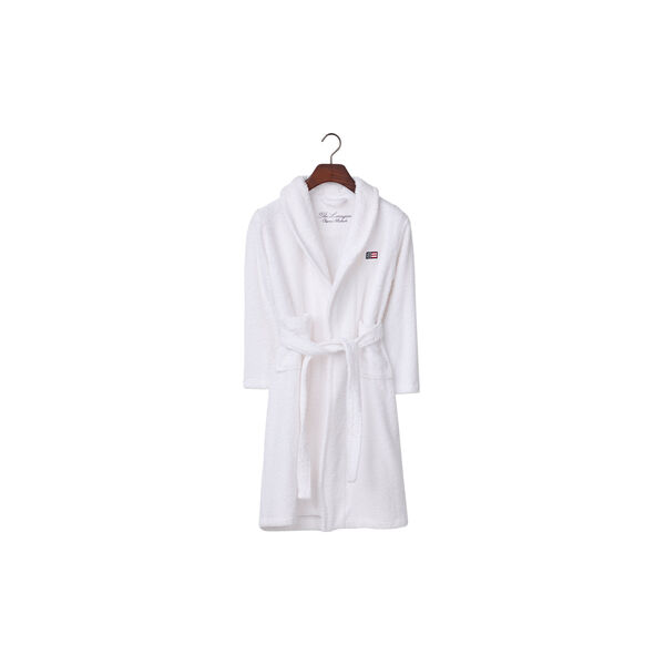 Icons Icons Kids Cotton-Mix Terry Robe, white, Lexington