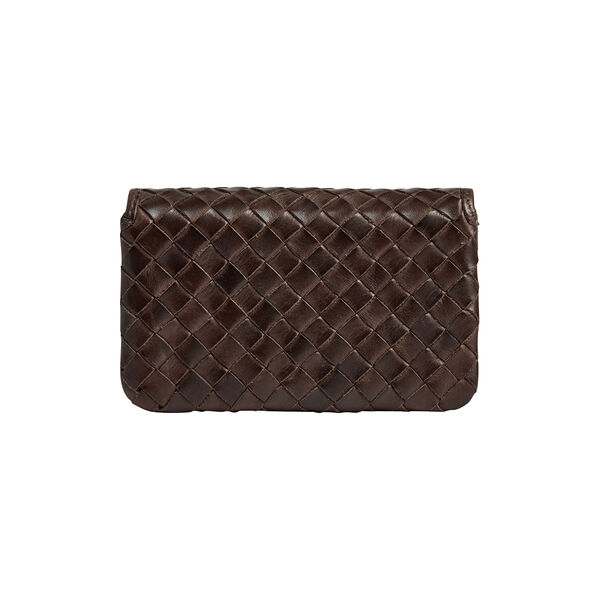 FaithMBG Coin Purse Weave, dark brown, Markberg