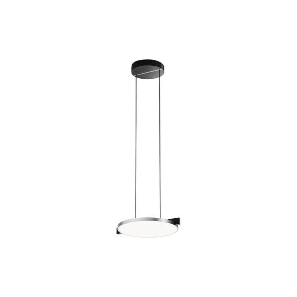 INLAY S2 DISC pendel, matt black/satin silver, LIGHT-POINT