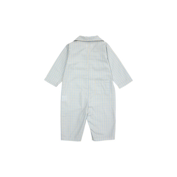 Classic PJ Suit, blue gingham Classic PJ Suit, blue gingham, Lalaby
