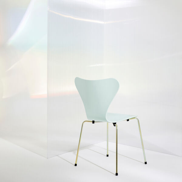 Serie 7™ 7:14 AM spisebordsstol, green/rainbow, Fritz Hansen