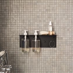 Dora Bathroom Shelf, black Dora Bathroom Shelf, black, ferm LIVING