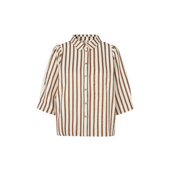 BonoLL Shirt SS, dark mokka, Lollys Laundry