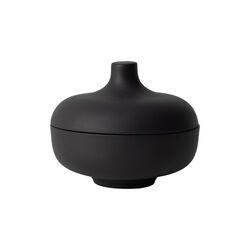 Sand Secrets Medium Bowl, black clay, Design House Stockholm