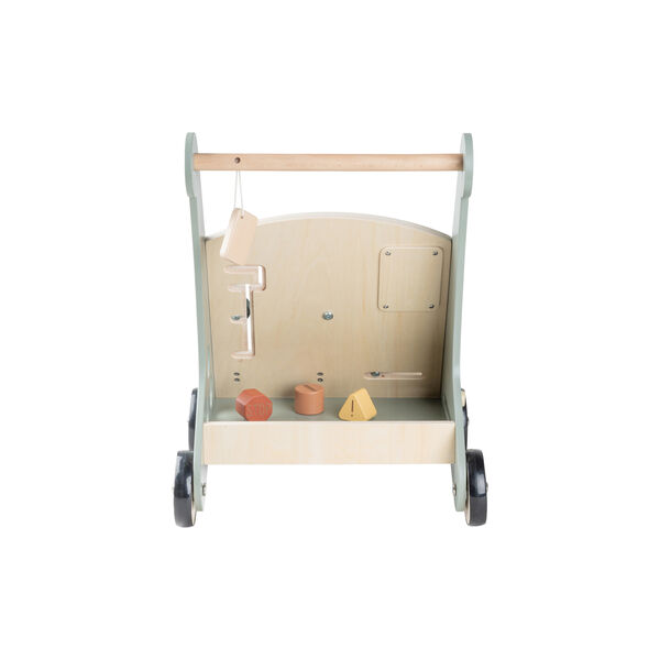 Bil gåvogn m/aktiviteter, Sebra