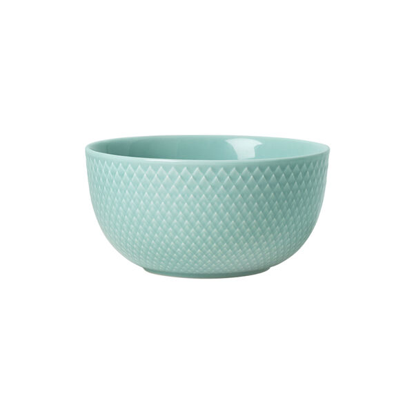 Rhombe Color sk&aring;l, aqua, Lyngby Porcel&aelig;n