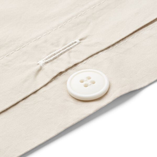 Percale senges&aelig;t, lysegr&aring;, Sekan