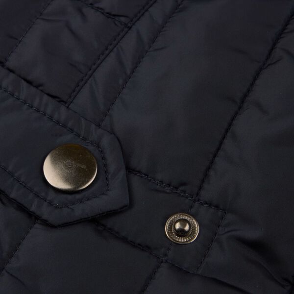 Vest Quilted Zip Nylon, navy, Stenströms