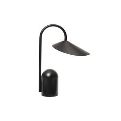Arum Portable Lampe, black, Ferm Living
