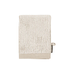Timeless Tone Stripe h&aring;ndkl&aelig;de, beige/white, Marc O'Polo