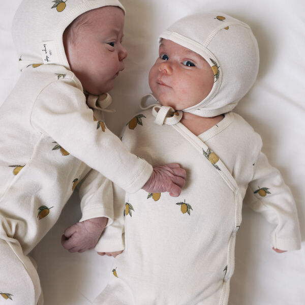 Babyhue til nyf&oslash;dt, lemon, Konges Sl&oslash;jd