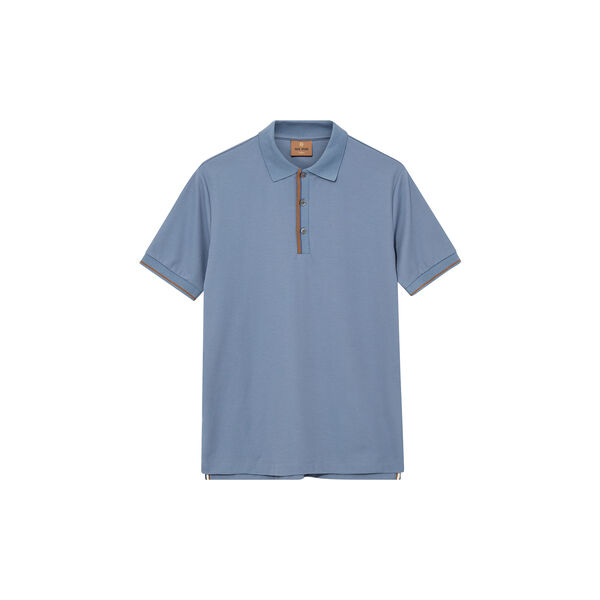 MMGHarvey Polo SS Tee, flint stone, MOS MOSH Gallery