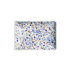 Helle A5 tallerken, blue-brown, Iittala
