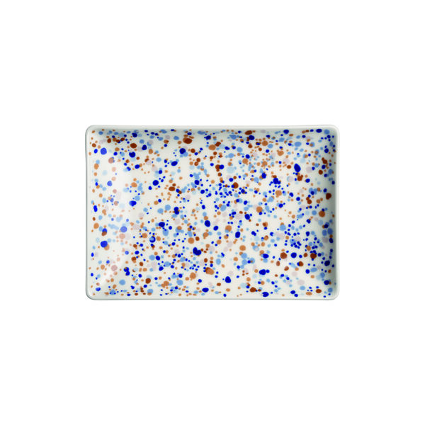 Helle A5 tallerken, blue-brown, Iittala