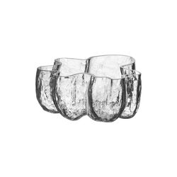 Crackle sk&aring;l, clear, Kosta Boda