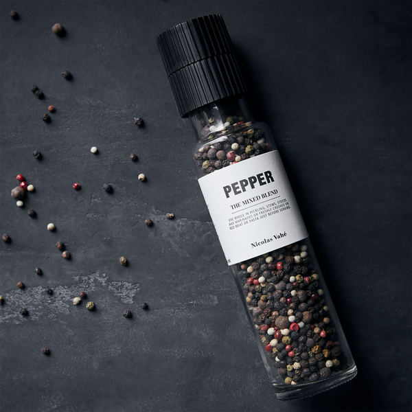 Peber Sort & pink mix, Nicolas Vah&eacute;