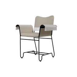 Tropique Dining Chair with Fringes, Udine Limonta 12/classic black, GUBI
