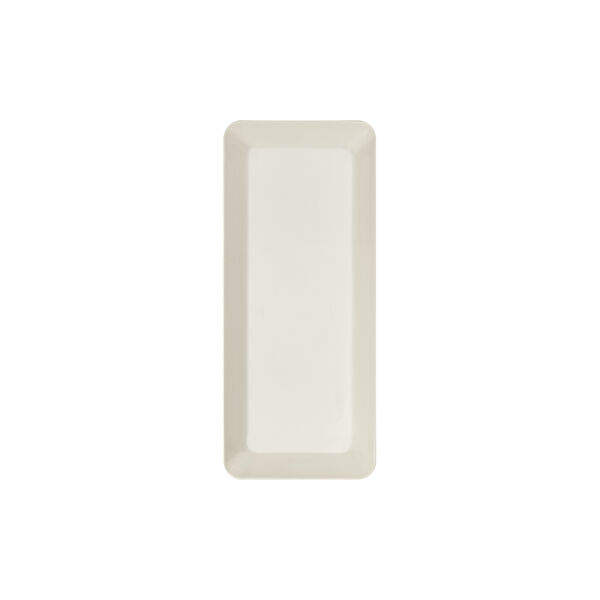 Teema rektangul&aelig;rt fad, hvid, Iittala