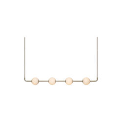Audrey Linear Pendant, brass, UMAGE