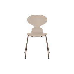 Myren&trade; 3101 fuldlakeret stol, light beige/brown bronze, Fritz Hansen