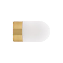 Vox Wall Lamp, brass/opal, Rubn