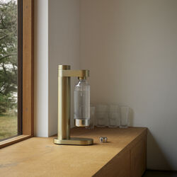 Brus kulsyremaskine, brushed brass Brus kulsyremaskine, brushed brass, Stelton