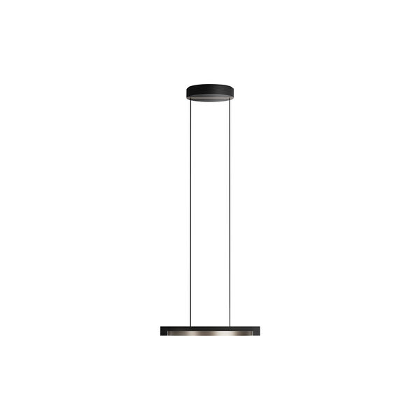 INLAY S2 DISC pendel, matt black/satin gold, LIGHT-POINT