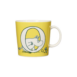 Mumi krus 40 cl Alfabet O, Moomin Arabia