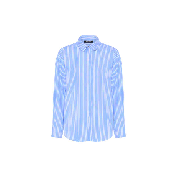 MesquiteBBBela Shirt, blue stripe, Bruuns Bazaar