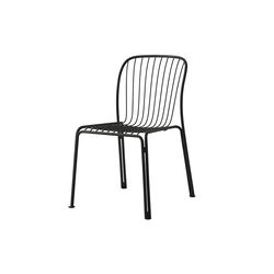 Thorvald SC94 Outdoor Side Chair, warm black, &Tradition