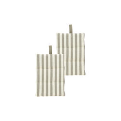 Harmony grydelapper, taupe, Södahl