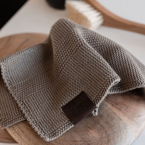 Strikket Klud, ginger snap Strikket Klud, ginger snap, By LOHN