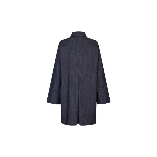 Dera Denim Tunic Dress, dark blue denim, Second Female