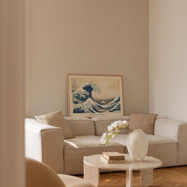 The Great Wave off Kanagawa, Peléton