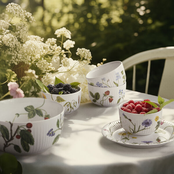 Hammersh&oslash;i Summer tallerken &Oslash; 22 cm, wild flowers, K&auml;hler