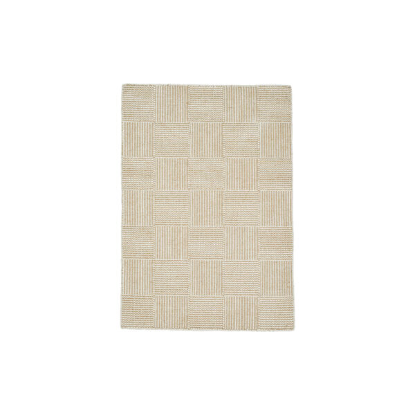 Chess gulvt&aelig;ppe, white, Linie Design