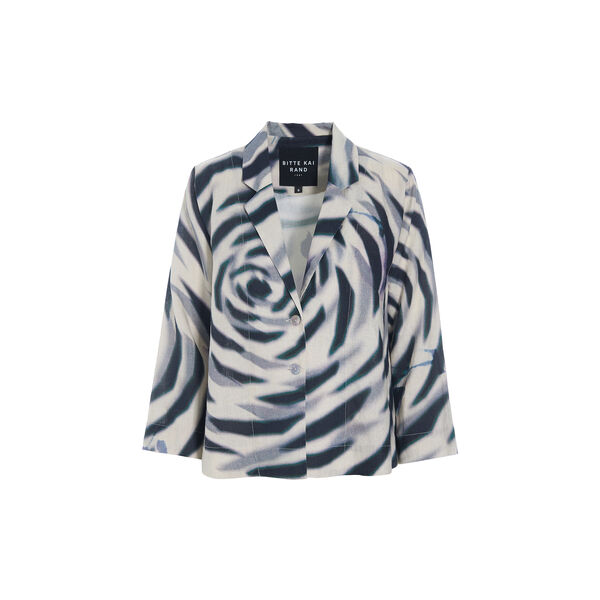Harukaze a-formet jakke, zebra rose, BITTE KAI RAND