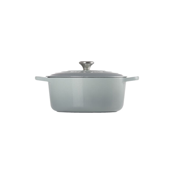 Signature rund st&oslash;bejernsgryde &Oslash; 28 cm, sea salt, Le Creuset