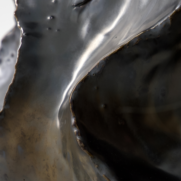 HDWaves Vase, antik metallisk, House Doctor