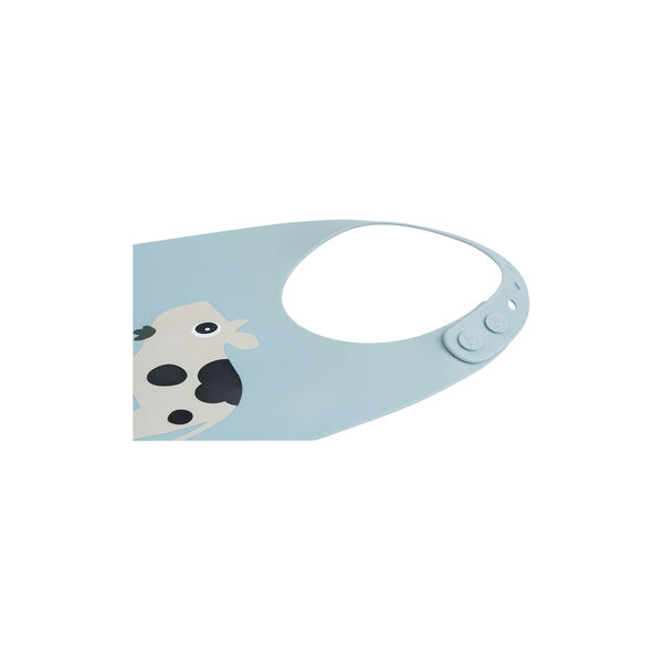 Dotti silikone hagesmæk, blue, Done by Deer