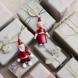 Julemand og nissemor, rød/hvid, Kay Bojesen Denmark