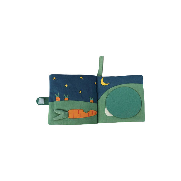 Kanin stofbog, yellow/green, Franck & Fischer