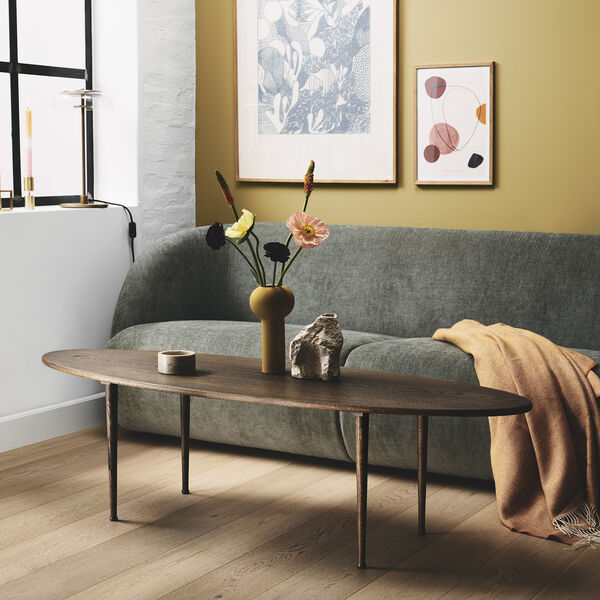 Surf Table, olieret r&oslash;gbejdset eg, Aakjaer Furniture