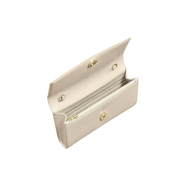 Wallet With Strap, macadamia white, Aigner