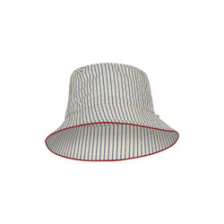 Ace Bucket Hat, stripe bluie, Konges Sl&oslash;jd