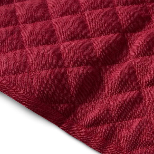 Linen/Cotton Placemat, green/red/beige, Lexington